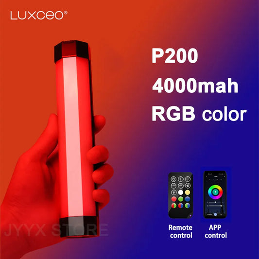 Premium 7.9" Handheld RGB Light Tube With Remote + App - CineQuips