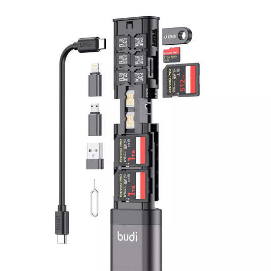 BUDI 9 In 1 Multi Functional Smart Adaptor - CineQuips