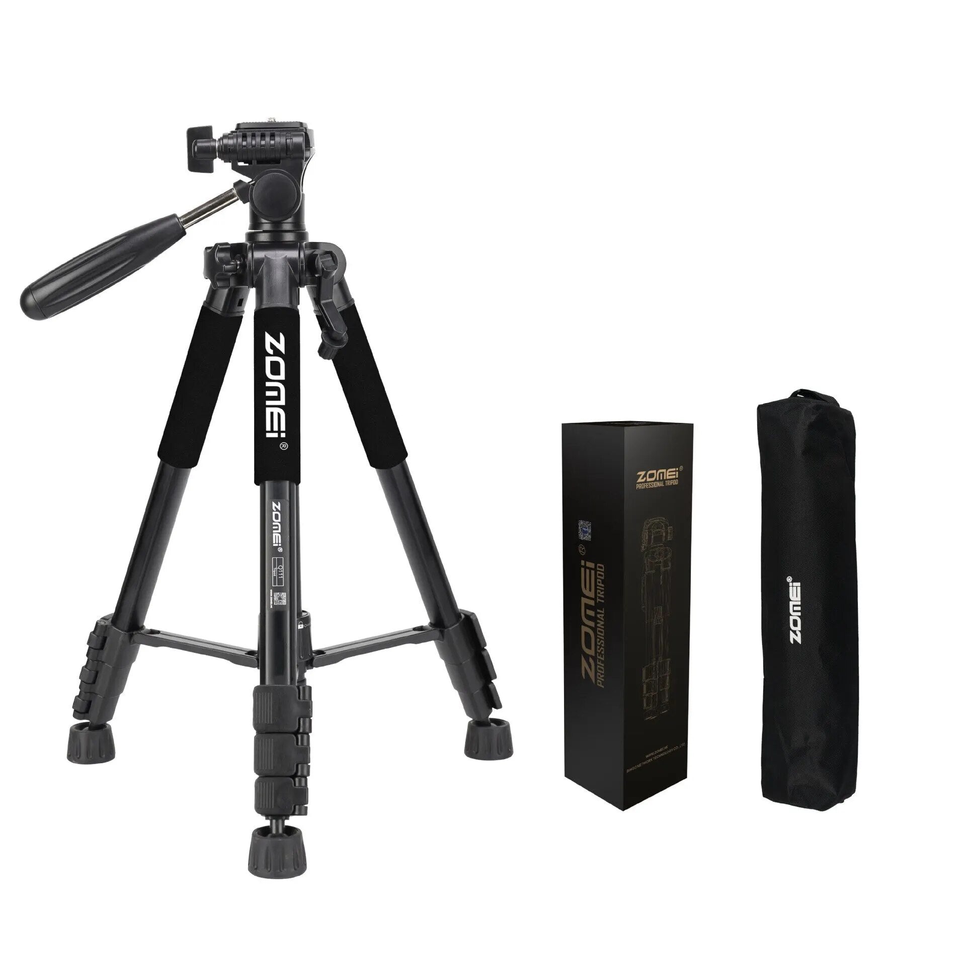 Professional Portable Travel Aluminum Camera Tripod - CineQuips