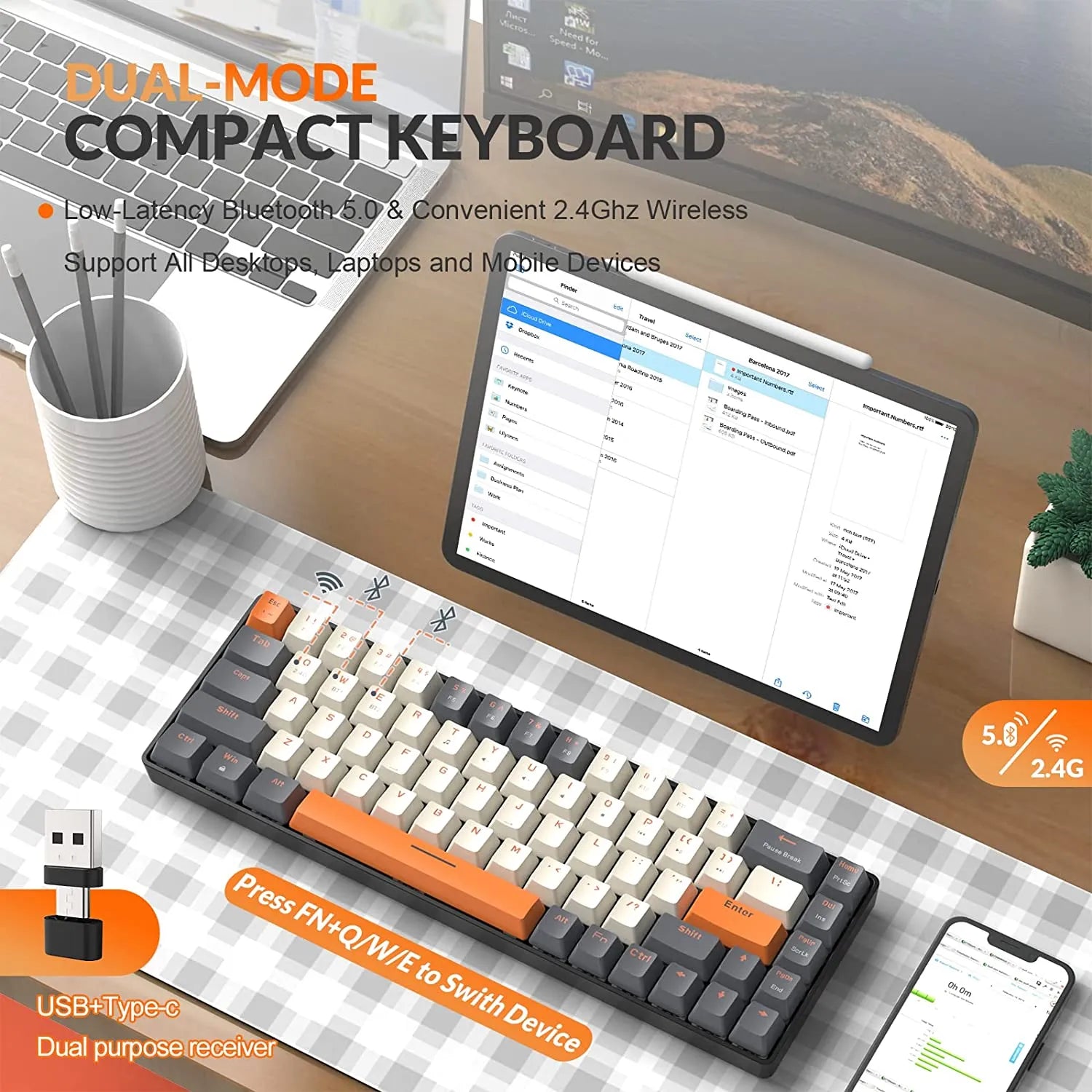 60% Wireless Mechanical Keyboard - CineQuips