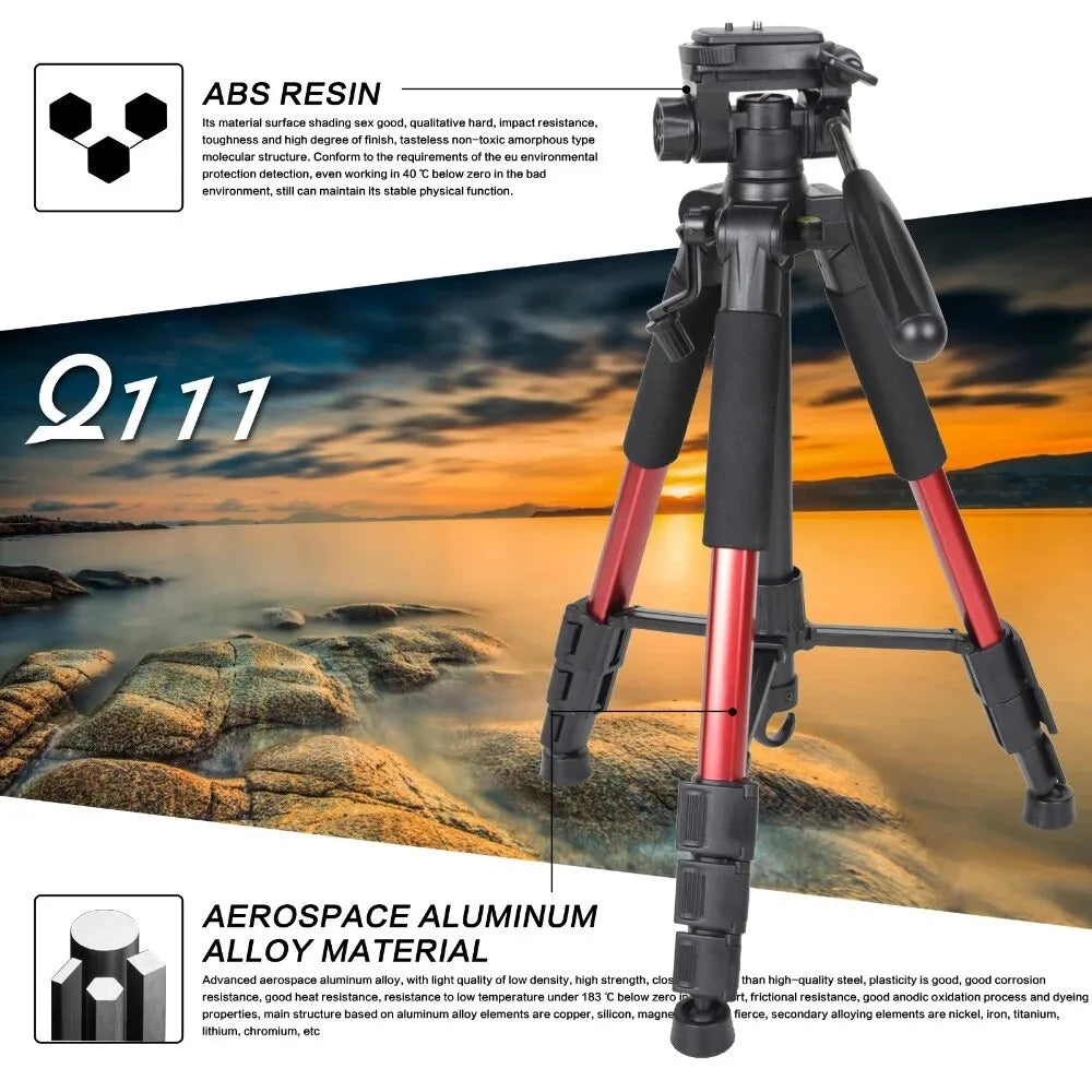 Professional Portable Travel Aluminum Camera Tripod - CineQuips