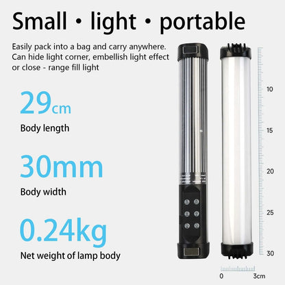 Budget 30cm Portable RGB Magnetic Photography Lighting - CineQuips