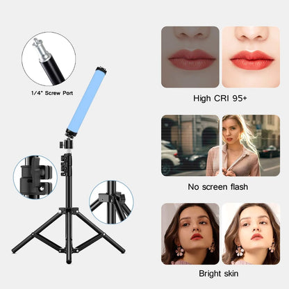 Budget 30cm Portable RGB Magnetic Photography Lighting - CineQuips