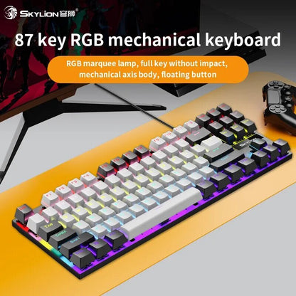 SKYLION K87 Wired Mechanical Keyboard - CineQuips