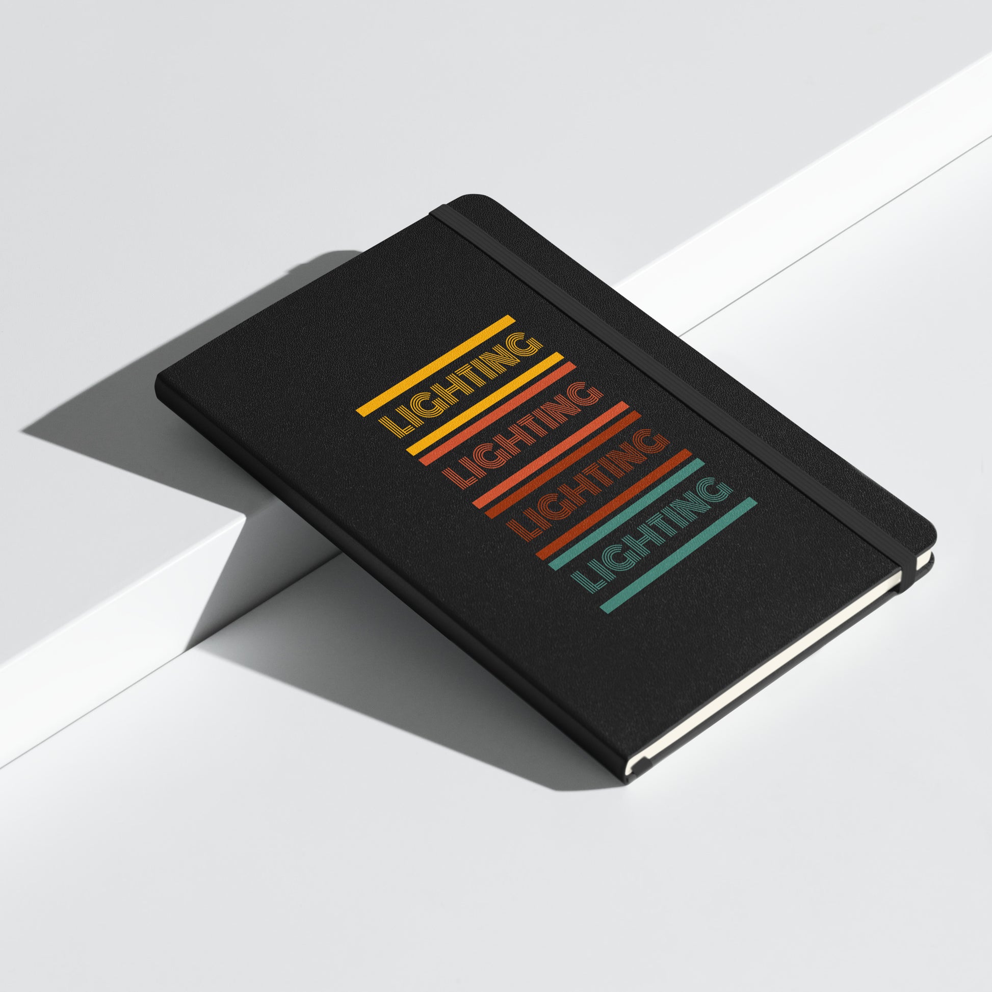 Hardcover bound notebook Lighting Retro Series - CineQuips