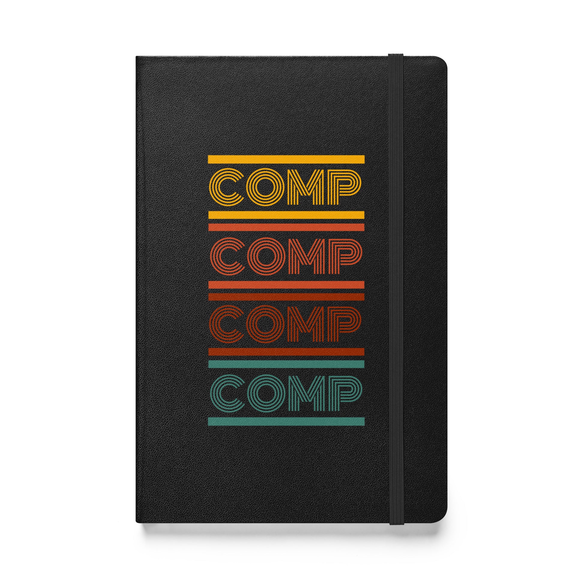 Hardcover bound notebook Compositing Retro - CineQuips