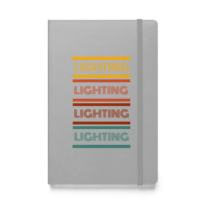 Hardcover bound notebook Lighting Retro Series - CineQuips