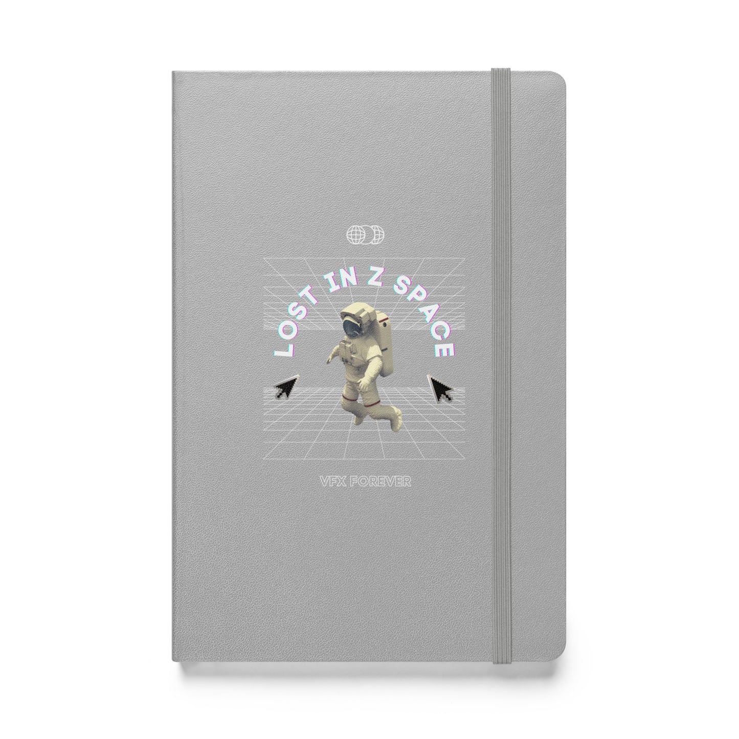 Hardcover Bound Notebook Lost In Z Space - 03 Series - Multicolor - CineQuips