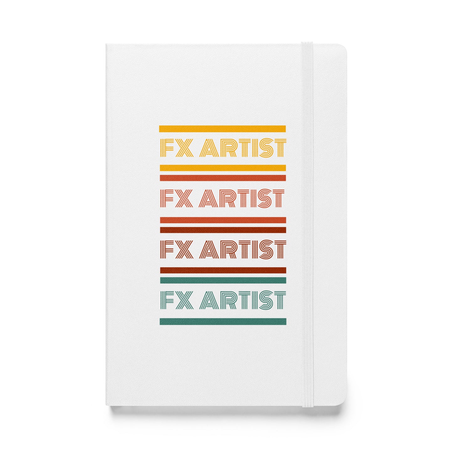 Hardcover bound notebook FX Artist Retro Series - CineQuips