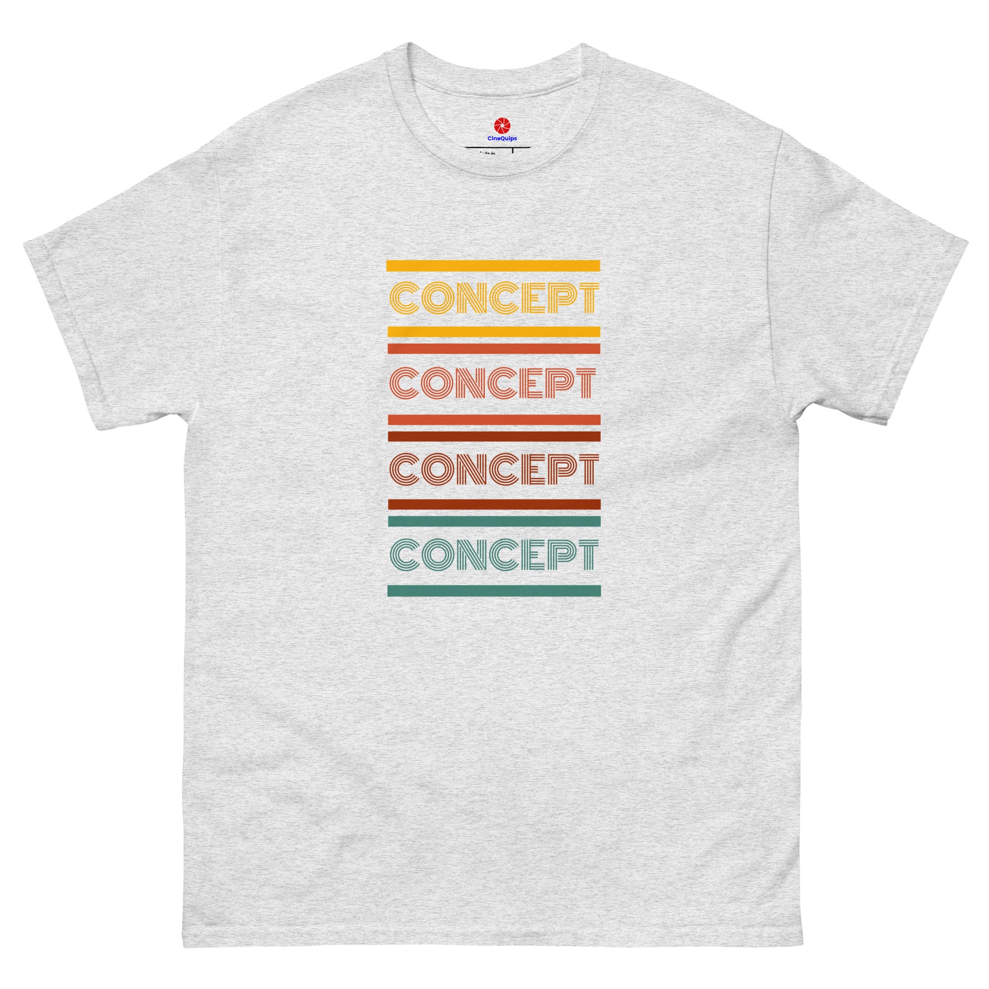 Men's Classic T-Shirt Concept Retro Series - Multicolor - CineQuips