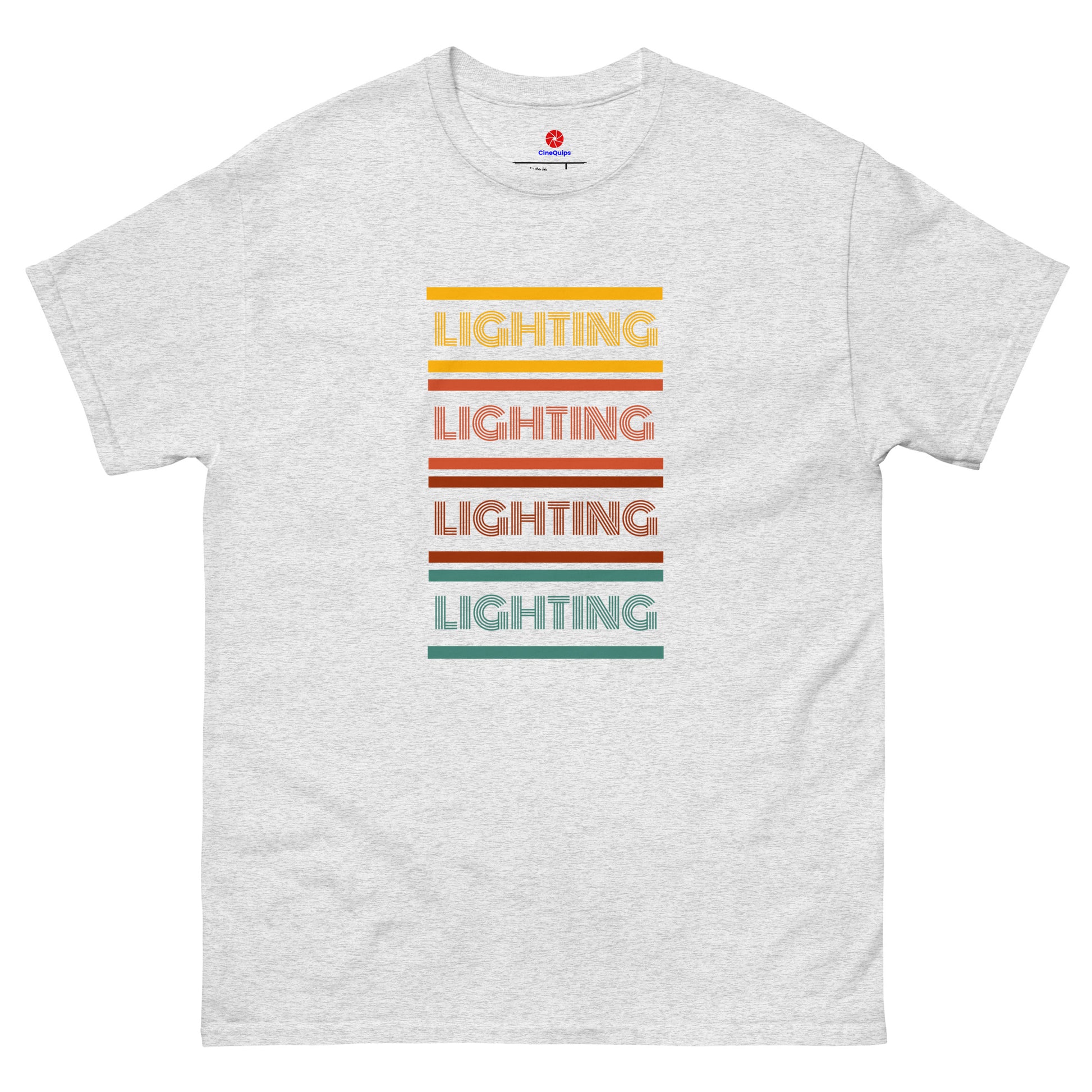 Men's Classic T-Shirt Lighting Retro Series - Multicolor - CineQuips