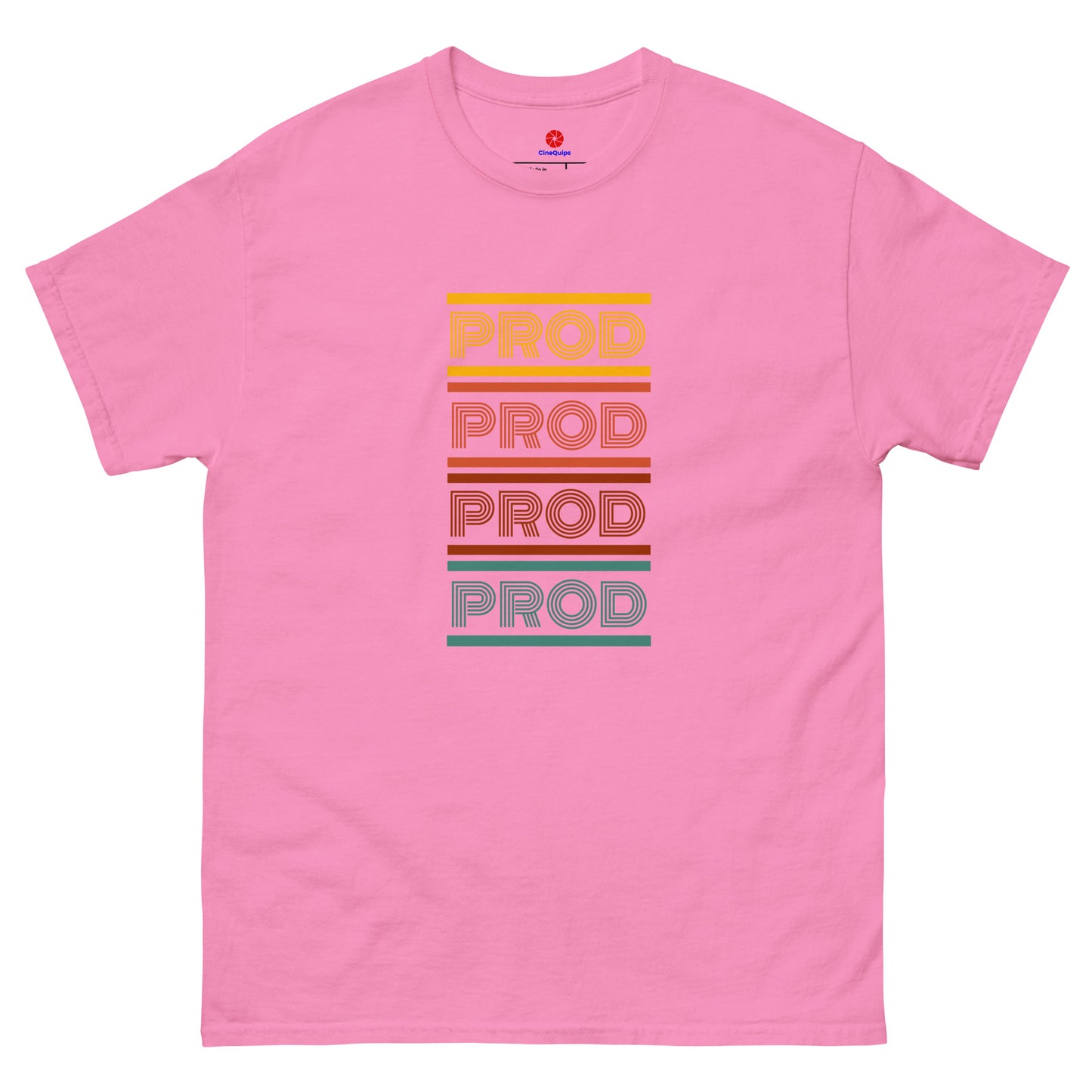 Men's Classic T-Shirt Producer Retro Series - Multicolor - CineQuips