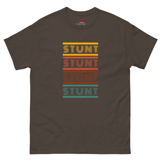 Men's Classic T-Shirt Stunt Retro Series - Multicolor - CineQuips