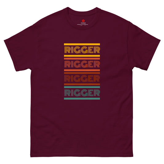 Men's Classic T-Shirt Rigger Retro Series - CineQuips
