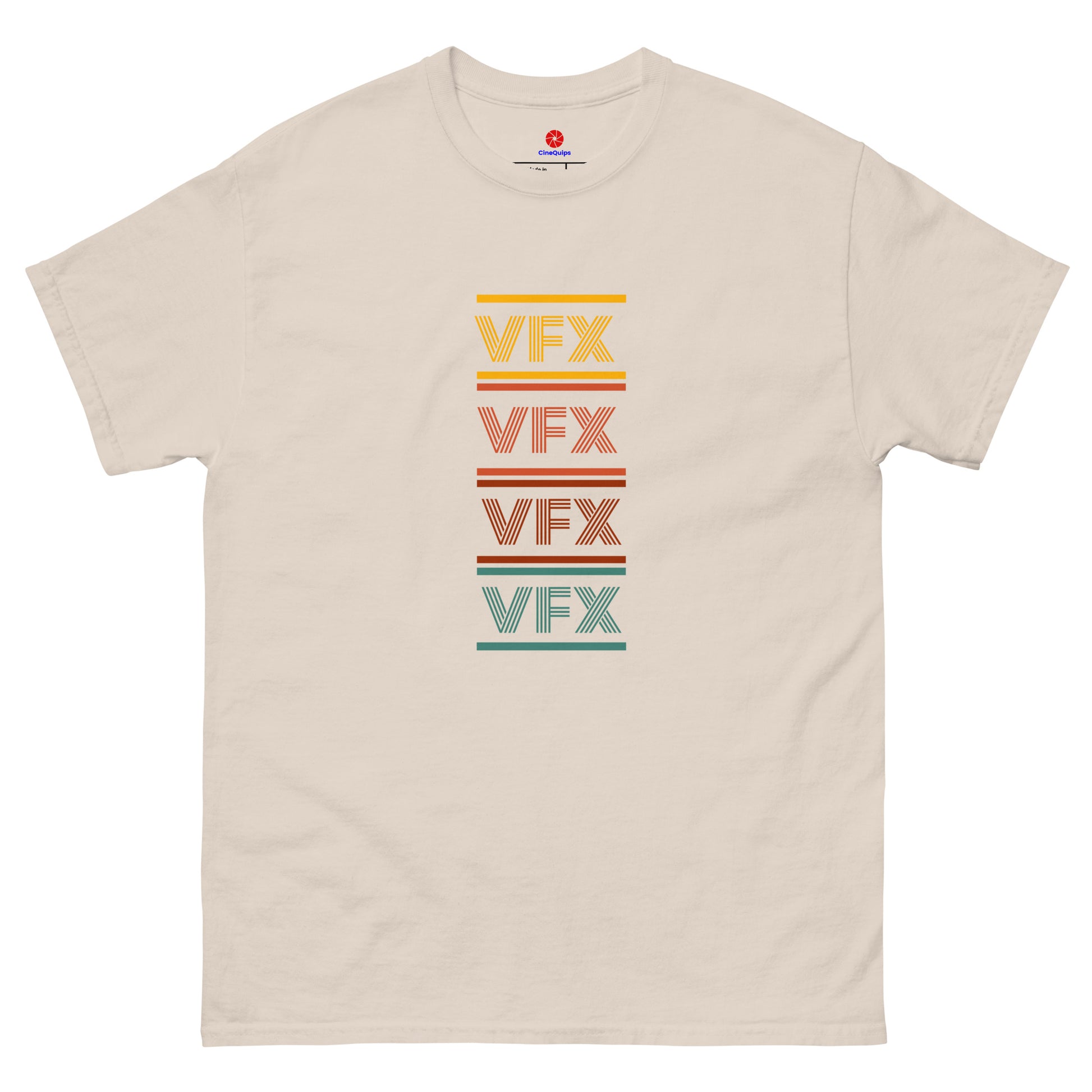 Men's Classic T-Shirt VFX Retro Series - Multicolor - CineQuips