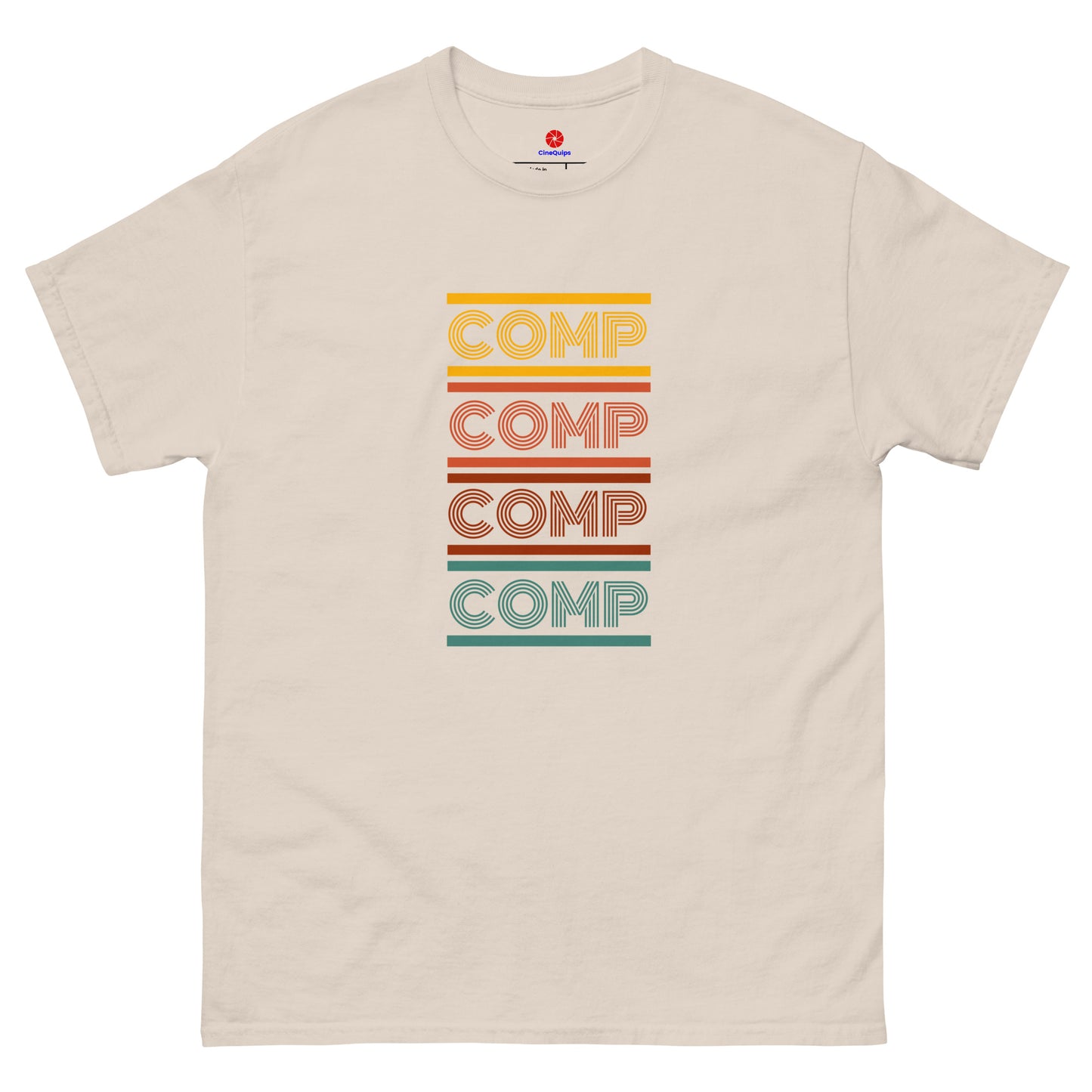 Men's Classic T-Shirt Comp Retro Series - CineQuips