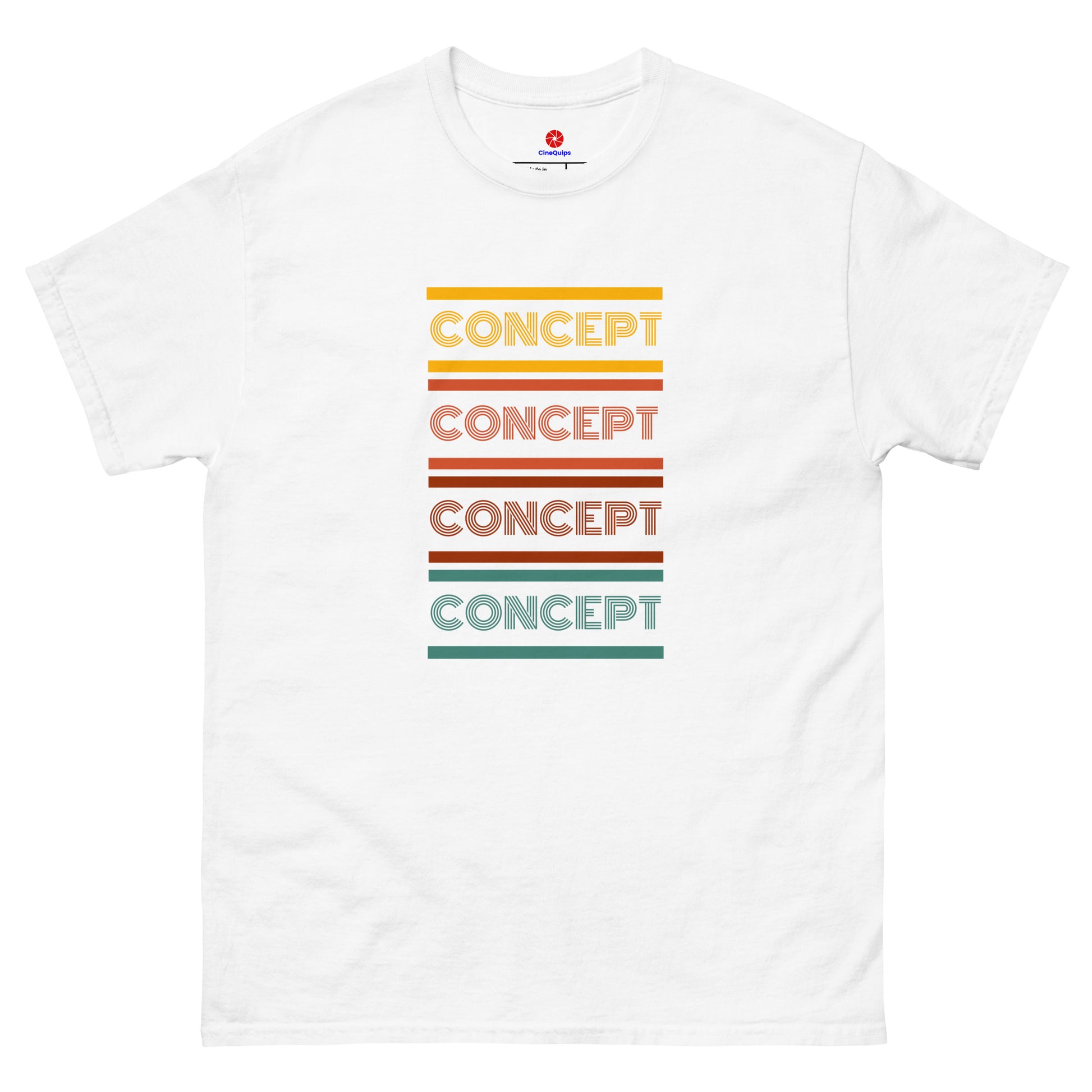 Men's Classic T-Shirt Concept Retro Series - Multicolor - CineQuips