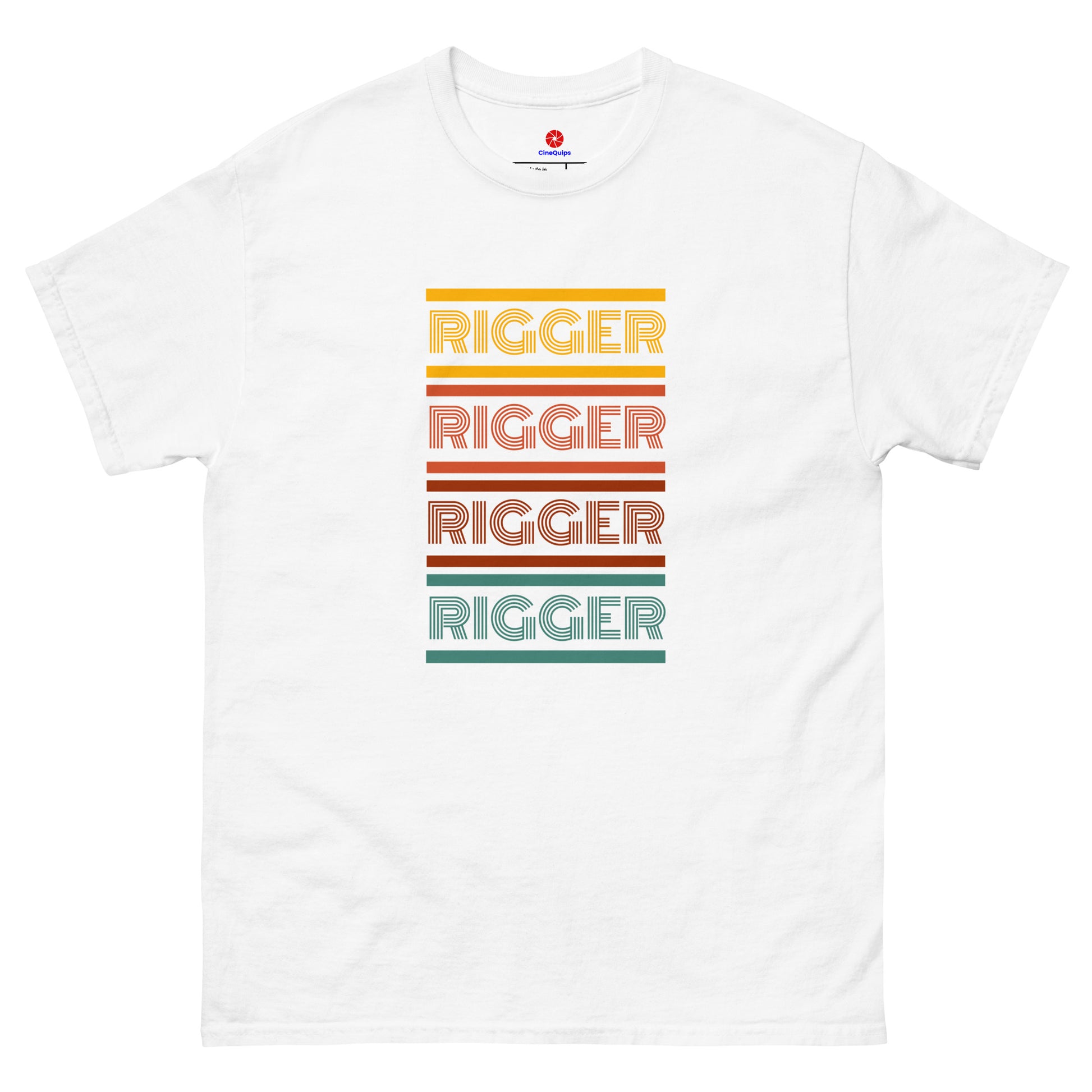 Men's Classic T-Shirt Rigger Retro Series - CineQuips