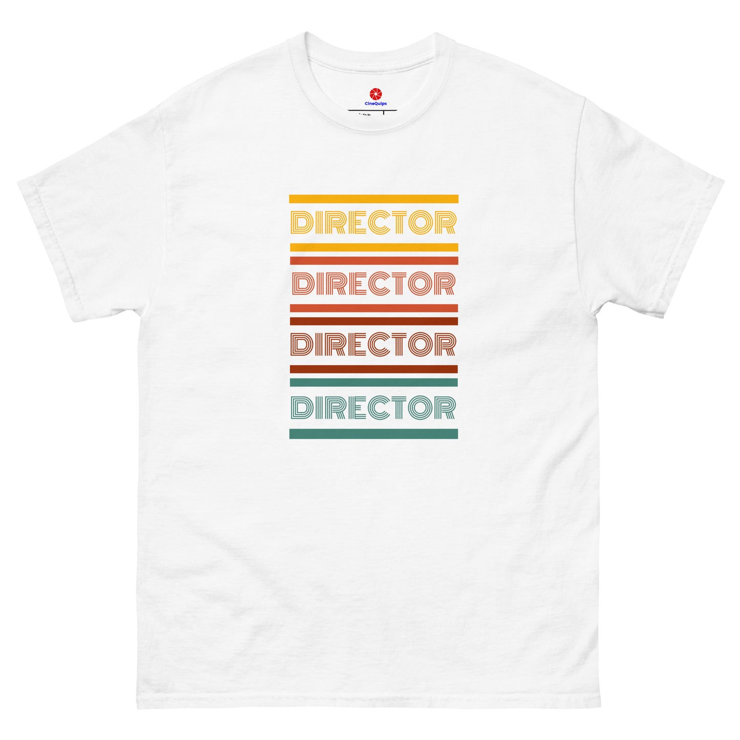 Men's Classic T-Shirt Director Retro Series - Multicolor - CineQuips