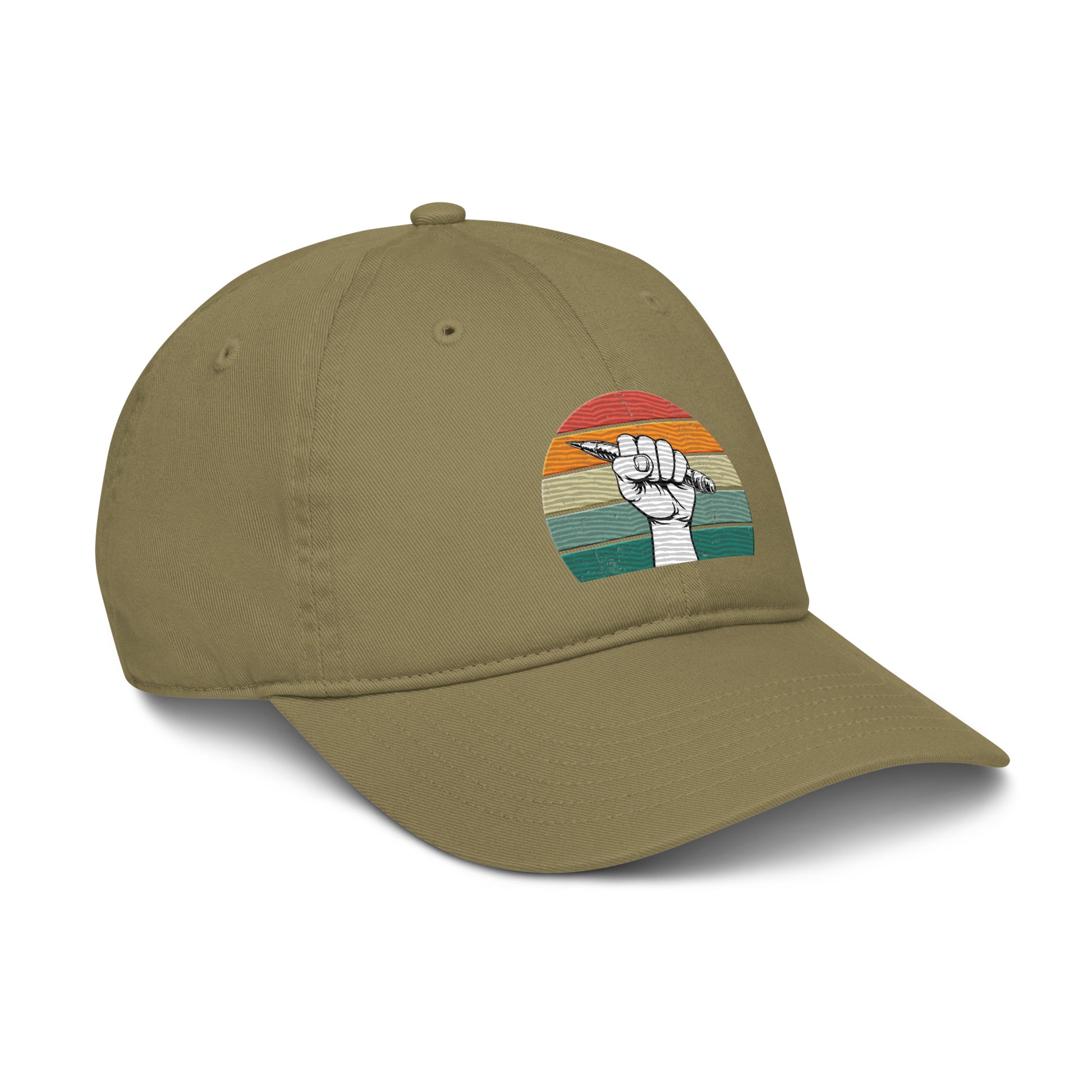 Organic Dad Hat Wacom Warrior Light Colours - CineQuips