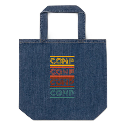 Organic Denim Tote Bag Comp Retro Series - CineQuips