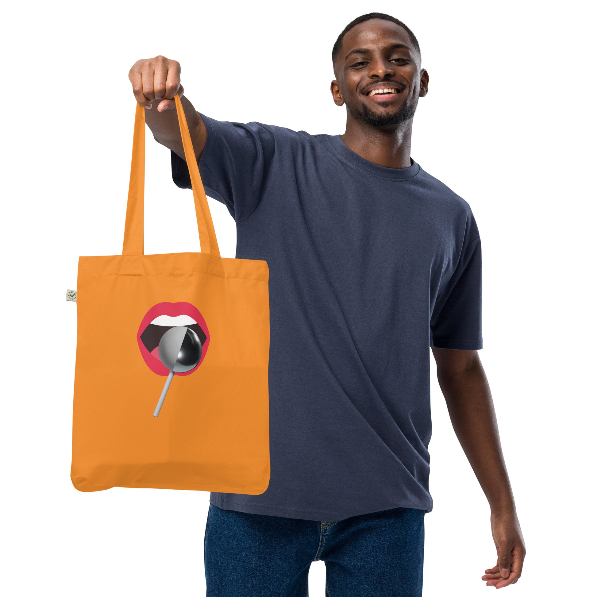 Organic Fashion Tote Bag Lolly Pop - CineQuips