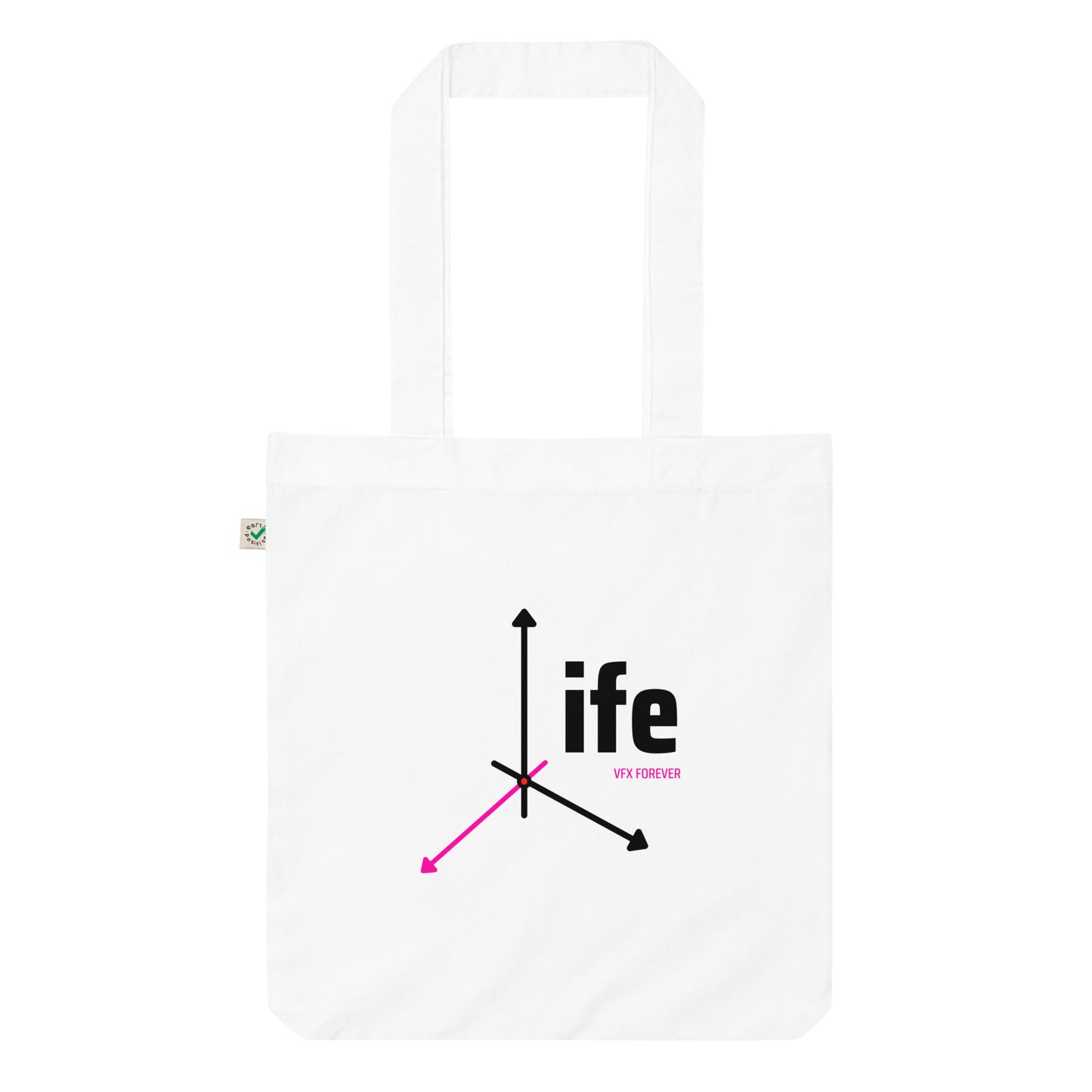 Organic Fashion Tote Bag Life In 3D - CineQuips