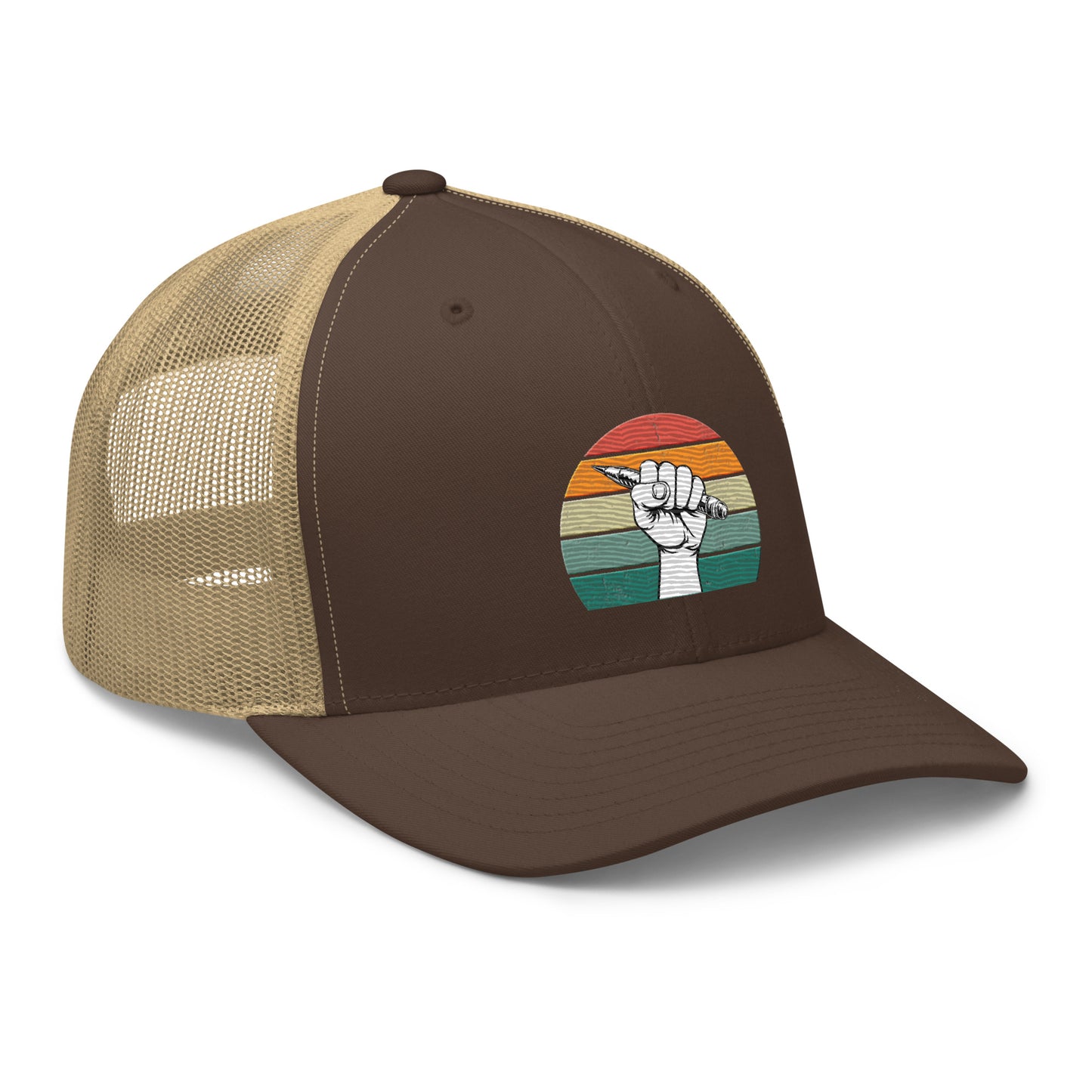 Trucker Cap Wacom Warrior Embroidered Multicolor - CineQuips