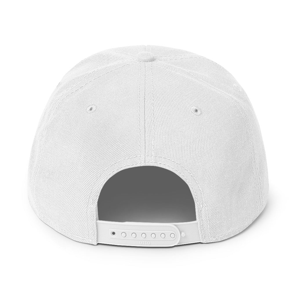 Snapback Hat It Support Embroidered White - CineQuips