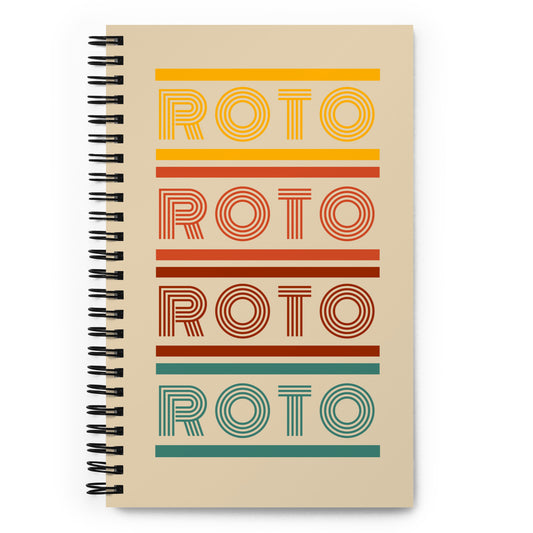 Spiral Notebook Roto Artist Retro Series - CineQuips