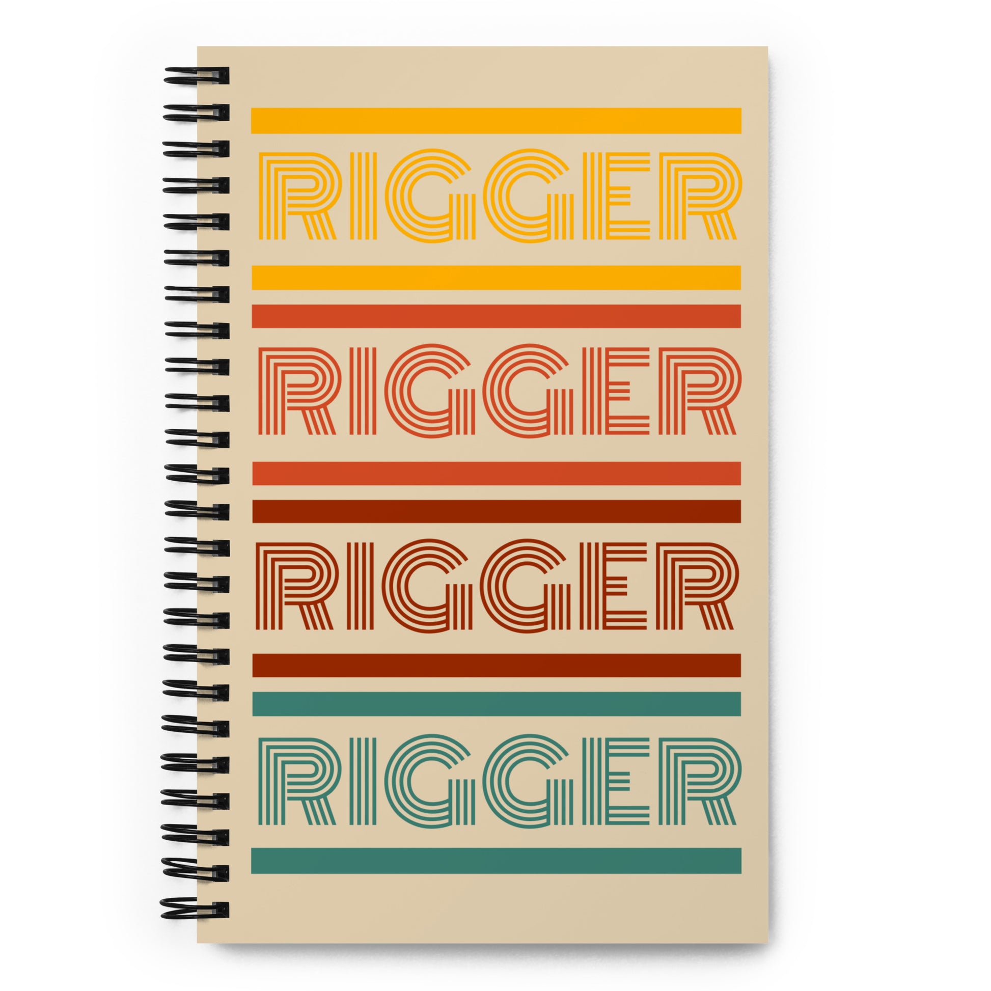 Spiral Notebook RiggerArtist Retro Series - CineQuips
