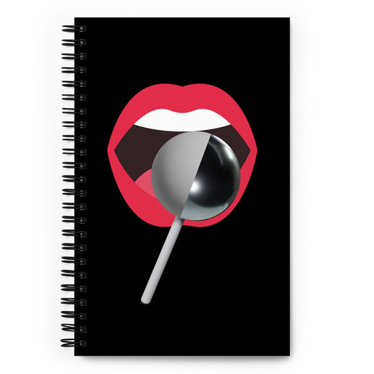 Spiralbound Notebook Lolly Pop Series 4 - Black - CineQuips