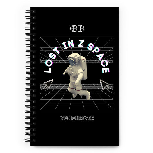 Spiralbound Notebook Lost In Z Space - 03 Series - Multicolor - CineQuips
