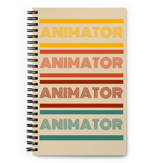 Spiral Notebook Animator Retro Series - CineQuips