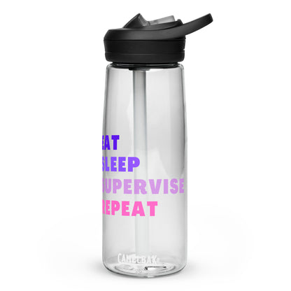 Sports water bottle Supervise Repeat - CineQuips