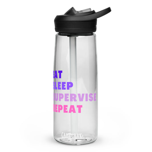 Sports water bottle Supervise Repeat - CineQuips