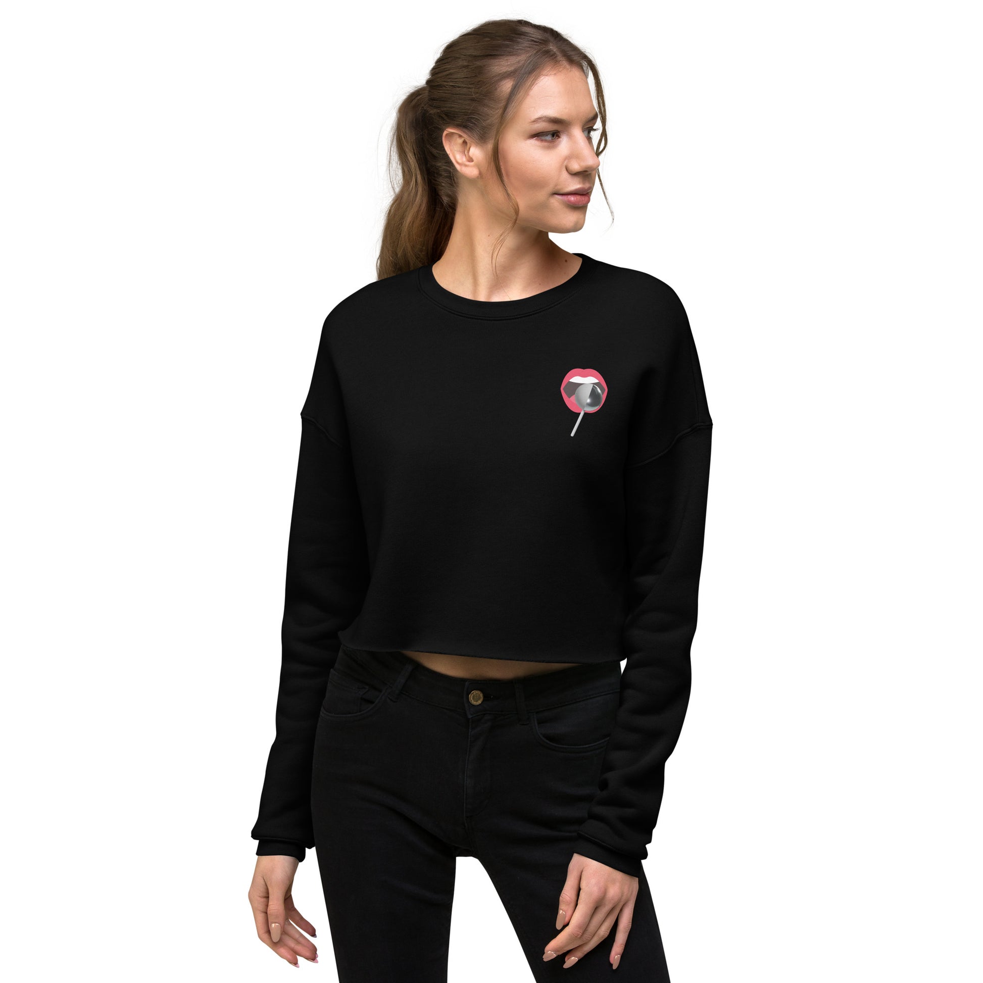 Crop Sweatshirt Lolly Pop - CineQuips